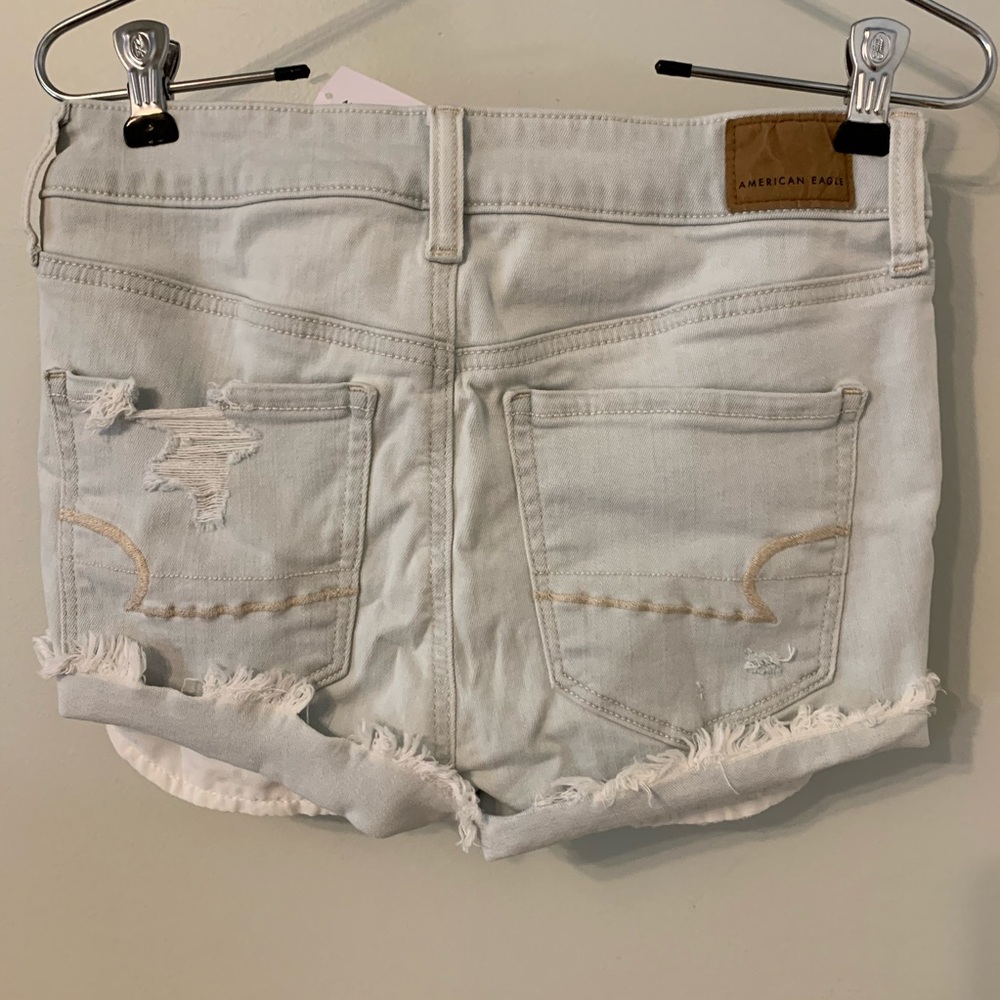 American Eagle High Rise Shorts 2 NWT - Picture 3 of 4